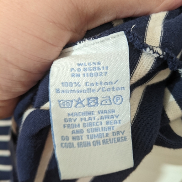 Boden Cotton Striped Dress - Picture 7 of 8